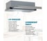 Кухонная встраиваемая вытяжка LAUF LUNA 500 INOX/50 см/производительность 650м3/ч, низкий уровень шума. 6119 3