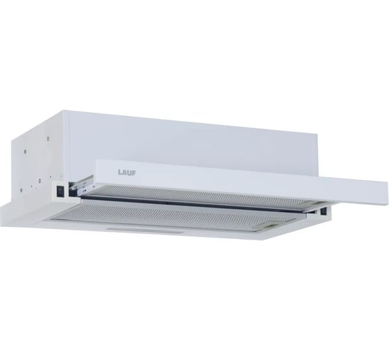 Кухонная встраиваемая вытяжка LAUF LUNA 500 WHITE/50 см/производительность 650м3/ч, низкий уровень шума. 6120 1