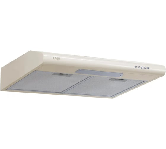 Кухонная подвесная вытяжка LAUF CALLISTO 600 IVORY/60см/ производительность 650 м3/ч; LED подсветка/ обратный клапан/ низкий уровень шума. 6133 1