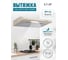 Кухонная подвесная вытяжка LAUF CALLISTO 600 IVORY/60см/ производительность 650 м3/ч; LED подсветка/ обратный клапан/ низкий уровень шума. 6133 2