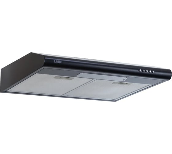 Кухонная подвесная вытяжка LAUF CALLISTO 600 BLACK /60см/ производительность 650 м3/ч; LED подсветка. 6130