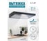 Кухонная подвесная вытяжка LAUF CALLISTO 600 BLACK /60см/ производительность 650 м3/ч; LED подсветка. 6130 2