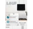 Кухонная островная вытяжка LAUF ORION 400 ISLAND BLACK/50 см/производительность 1030м3/ч, низкий уровень шума. 6231 4