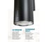 Кухонная вытяжка LAUF ANDROMEDA 350 BLACK/35 см/производительность 1030м3/ч, низкий уровень шума. 6228 3