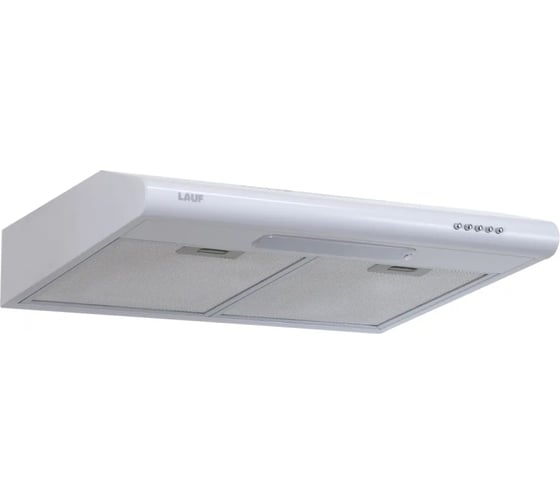 Кухонная подвесная вытяжка LAUF CALLISTO 600 WHITE/60см/ производительность 650 м3/ч; LED подсветка/ обратный клапан/ низкий уровень шума 6132