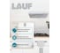 Кухонная подвесная вытяжка LAUF CALLISTO 600 WHITE/60см/ производительность 650 м3/ч; LED подсветка/ обратный клапан/ низкий уровень шума 6132 5