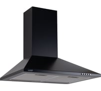 Кухонная вытяжка LAUF ATLAS 600 BLACK/60 см/производительность 800м3/ч, низкий уровень шума. 6221