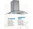 Кухонная вытяжка LAUF TAURUS 500 INOX 6225 3