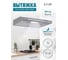 Кухонная подвесная вытяжка LAUF CALLISTO 500 INOX/50см/ производительность 650 м3/ч; LED подсветка/ обратный клапан/ низкий уровень шума 6127 2