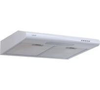 Кухонная подвесная вытяжка LAUF CALLISTO 500 WHITE/50см/ производительность 650 м3/ч; LED подсветка/ обратный клапан/ низкий уровень шума 6128