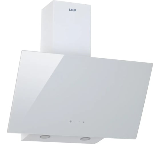 Кухонная наклонная вытяжка LAUF SIRIUS 600 WHITE/60 см/производительность 650м3/ч, низкий уровень шума. 6153 1