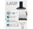 Кухонная вытяжка LAUF ATLAS 500 BLACK/50 см/производительность 800м3/ч, низкий уровень шума. 6218 4