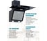 Кухонная наклонная вытяжка LAUF SIRIUS 600 BLACK/60 см/производительность 650м3/ч, низкий уровень шума. 6152 3