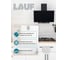 Кухонная наклонная вытяжка LAUF SIRIUS 600 BLACK/60 см/производительность 650м3/ч, низкий уровень шума. 6152 4