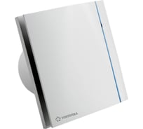 Вентилятор вытяжной VENTSFERA с двигателем на шарикоподшипниках, обратным клапаном и сменными цветными полосками 100 ONYX, D 100 малошумный 9A-10J-1