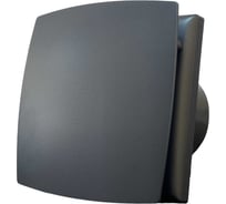 Вентилятор вытяжной VENTSFERA с двигателем на шарикоподшипниках и обратным клапаном 100 LD Gray Matt, D 100 малошумный 9A-10J gray matt