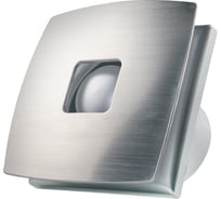 Вентилятор вытяжной VENTSFERA с лицевой панелью из шлифованного алюминия, с датчиком влажности, таймером и обратным клапаном 100 EURO Aluminum panel, D 100 малошумный 9A-10M EURO Alu WHS