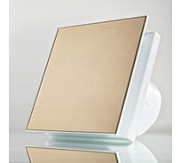 Вентилятор вытяжной VENTSFERA со стеклянной лицевой панелью, с датчиком влажности, таймером и обратным клапаном 100 LD Сhampagne glass panel, D 100 малошумный 9A-10J champagne glass WHS