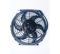 Вентилятор радиатора АРКАИМ 255 мм (10 дюймов) на 12 Вольт, 80 Ватт. Поток: нагнетание B11001С/12