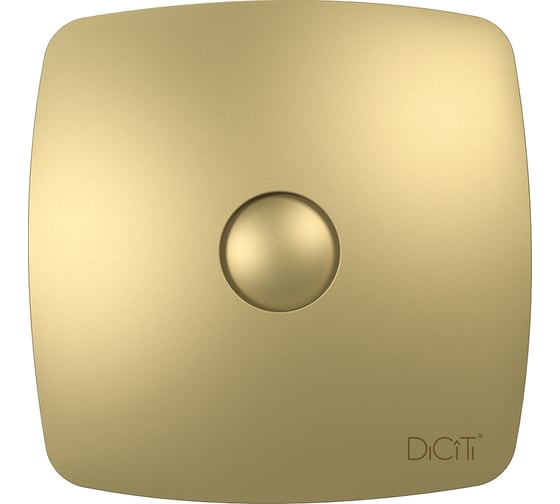 Осевой вытяжной вентилятор DICITI RIO 5C champagne, диаметр 123 мм, декоративный 90-06990