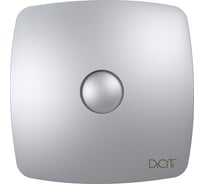 Вентилятор осевой вытяжной D 123, декоративный DICITI 90-06992 RIO 5C Gray metal
