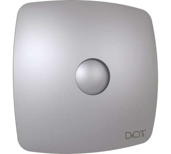 Осевой вытяжной вентилятор DICITI RIO 5C gray metal, диаметр 123 мм, декоративный 90-06992
