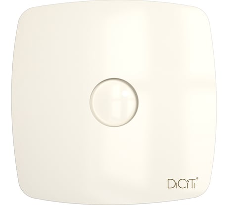 Вентилятор осевой вытяжной D 123, декоративный DICITI 90-06396 RIO 5C Ivory