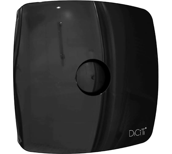 Осевой вытяжной вентилятор DICITI RIO 5C Obsidian, диаметр 123 мм, декоративный 90-06997