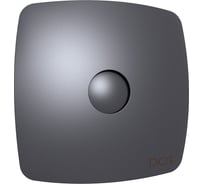 Осевой вытяжной вентилятор DICITI RIO 5C dark gray metal, диаметр 123 мм, декор 90-06993