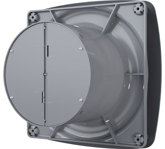 Осевой вытяжной вентилятор DICITI RIO 5C dark gray metal, диаметр 123 мм, декор 90-06993