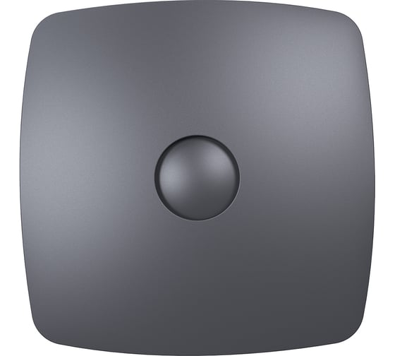 Осевой вытяжной вентилятор DICITI RIO 5C dark gray metal, диаметр 123 мм, декор 90-06993