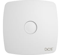 Вентилятор осевой вытяжной D 98, декоративный DICITI 90-06890 RIO 4C Matt white