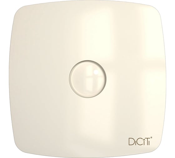 Осевой вытяжной вентилятор DICITI RIO 4C Ivory, диаметр 98 мм, декоративный 90-06391