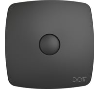 Вентилятор осевой вытяжной D 98, декоративный DICITI 90-06889 RIO 4C Matt black