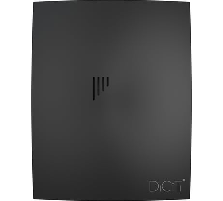 Вентилятор осевой вытяжной D 98, декоративный DICITI 90-06903 BREEZE 4C Matt black