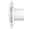 Вентилятор осевой вытяжной D 98, декоративный DICITI 90-06904 BREEZE 4C Matt white 3