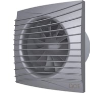 Осевой вытяжной вентилятор DICITI SILENT 5C dark gray metal, диаметр 125, декоративный 90-03645