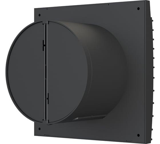 Осевой вытяжной вентилятор DICITI SILENT 5C Matt black, диаметр 125, декоративный 90-03097