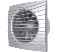 Осевой вытяжной вентилятор DICITI SILENT 4C gray metal, диаметр 100 мм, декоративный 90-03642