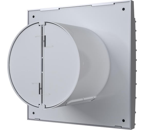 Осевой вытяжной вентилятор DICITI SILENT 5C gray metal, диаметр 125, декоративный 90-03647