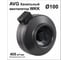 Вентилятор круглый канальный центробежный AVG ВКК-100 2