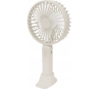 Вентилятор Фарлайт портативный ручной с подставкой для тел макс. 3300 об/мин 3 скорости 700 мА*ч бежевый FAR000312