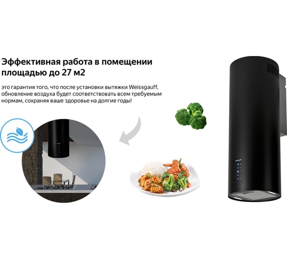 Вытяжка Weissgauff Gracia BL 427087