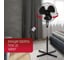 Вентилятор Energy ELEGANCE EN-1624, с пультом, 16 дюйм, черный 100109 9