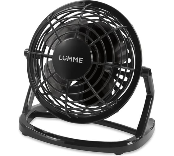 Вентилятор настольный LUMME LU-FN107 черный/черный 39955