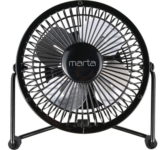 Вентилятор настольный MARTA MT-FN2545 черный (USB) 37722