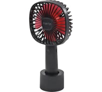 Вентилятор портативный MARTA MT-FN2548 емкость аккумулятора 1800мА/ч черный/красный 39942
