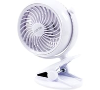 Вентилятор портативный MARTA MT-FN2551 емкость аккумулятора 1800мА/ч белый/белый 39952