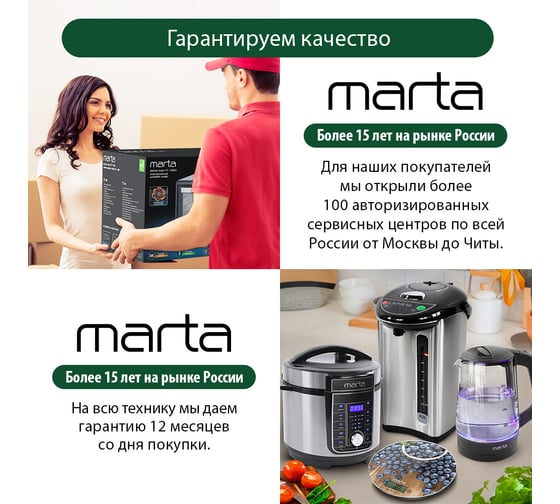 Вентилятор напольный MARTA MT-FN2543 белый/белый 39907