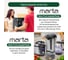 Вентилятор напольный MARTA MT-FN2550 черный/черный 39905 8